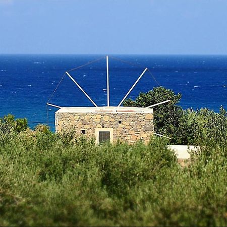 Authentic Cretan Stone Windmill Villa Sitia  Dış mekan fotoğraf