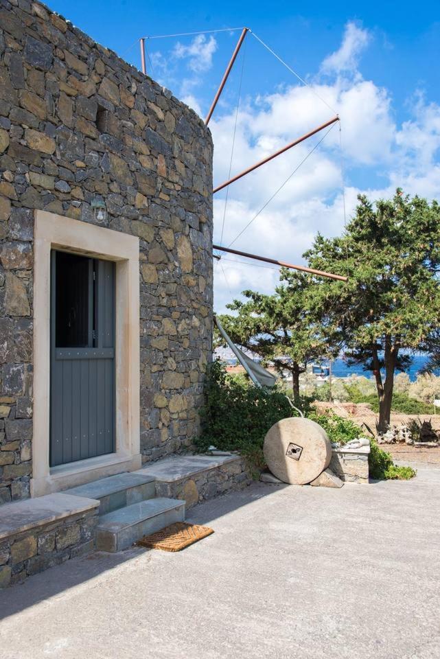 Authentic Cretan Stone Windmill Villa Sitia  Dış mekan fotoğraf