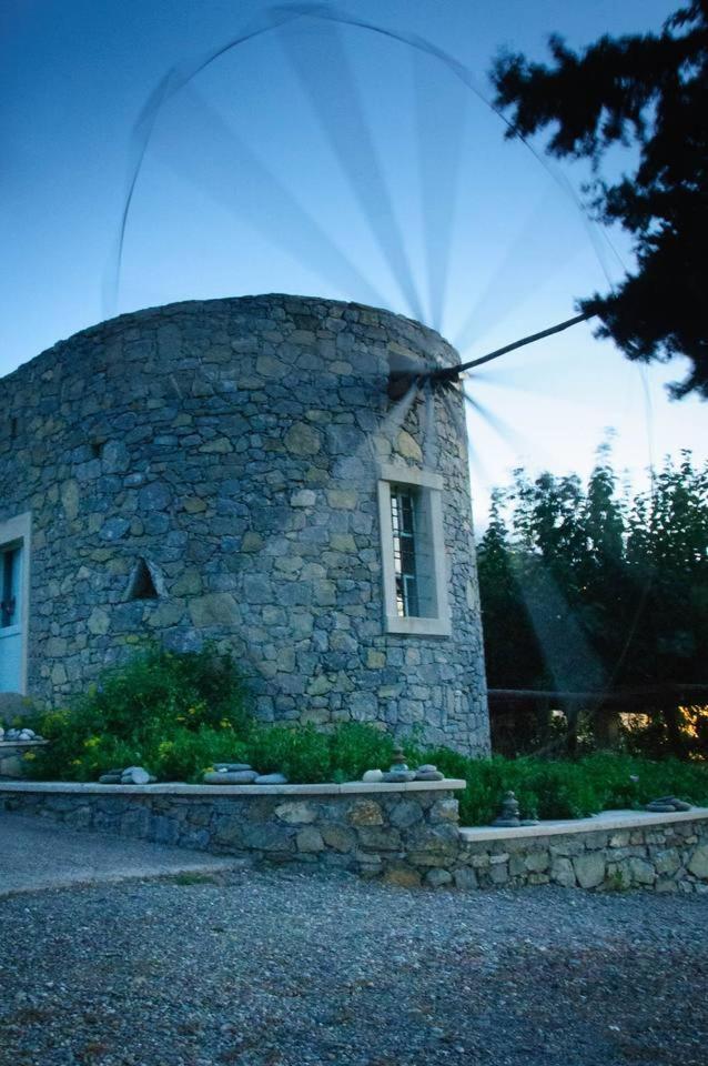 Authentic Cretan Stone Windmill Villa Sitia  Dış mekan fotoğraf