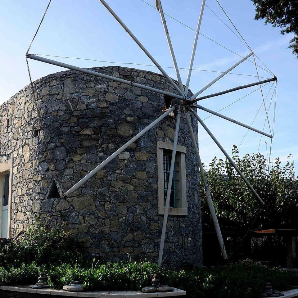 Authentic Cretan Stone Windmill Villa Sitia  Dış mekan fotoğraf