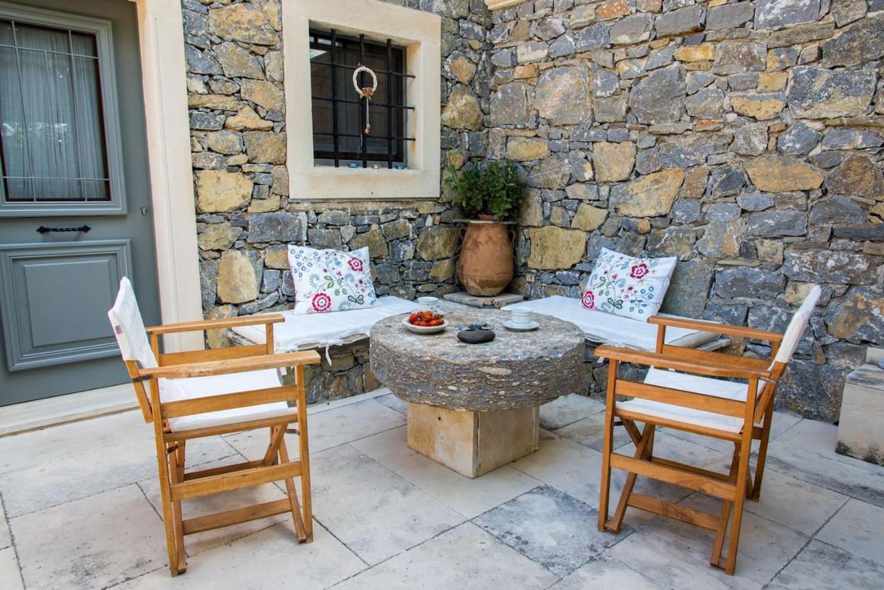 Authentic Cretan Stone Windmill Villa Sitia  Dış mekan fotoğraf