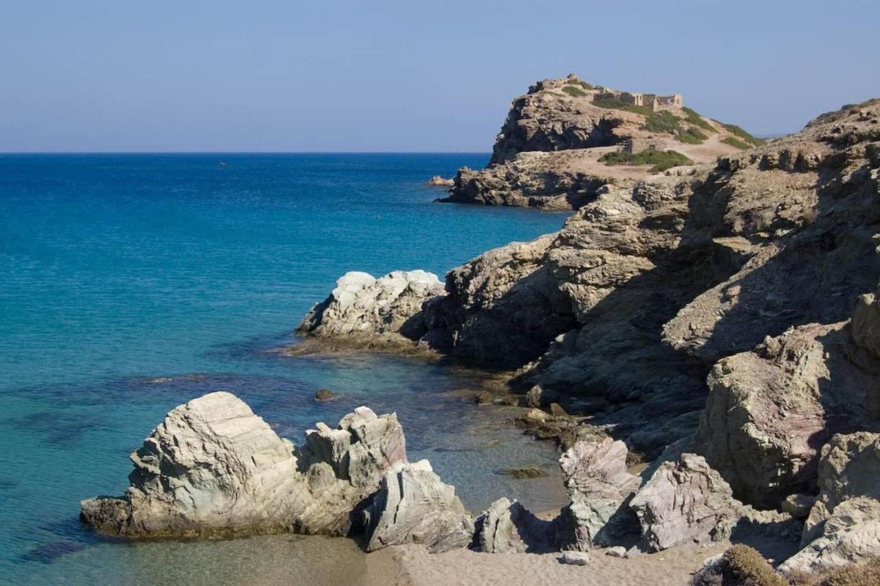 Authentic Cretan Stone Windmill Villa Sitia  Dış mekan fotoğraf